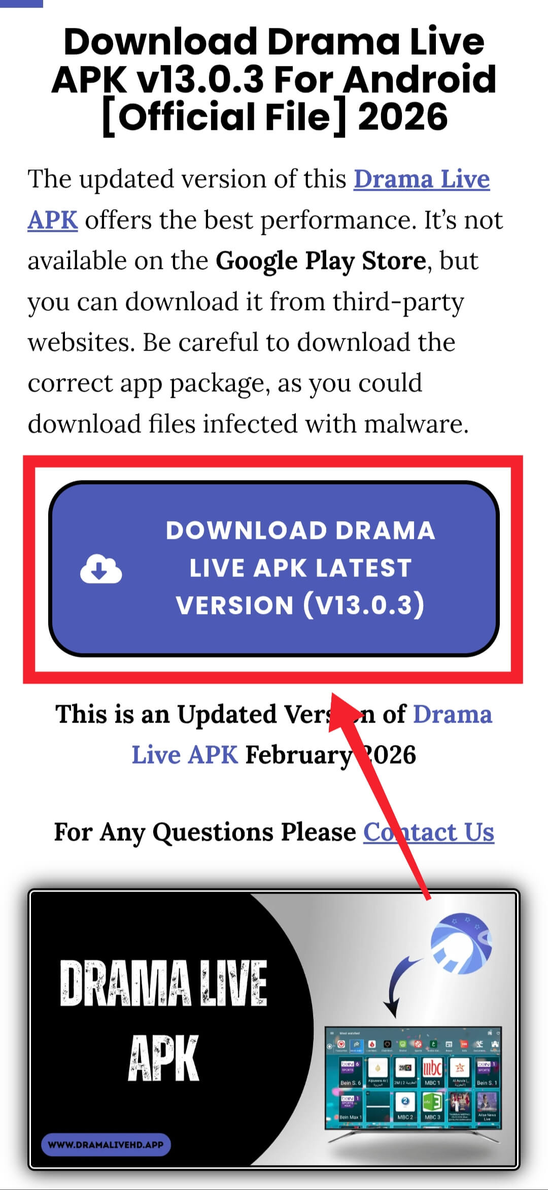 Download Drama Live IPA File