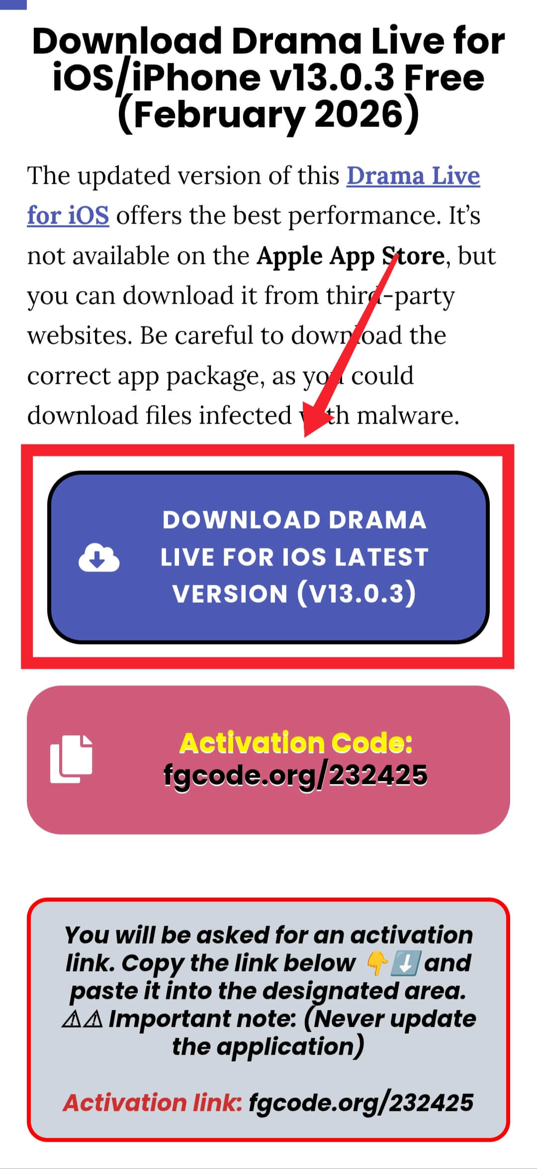 Download Drama Live IPA