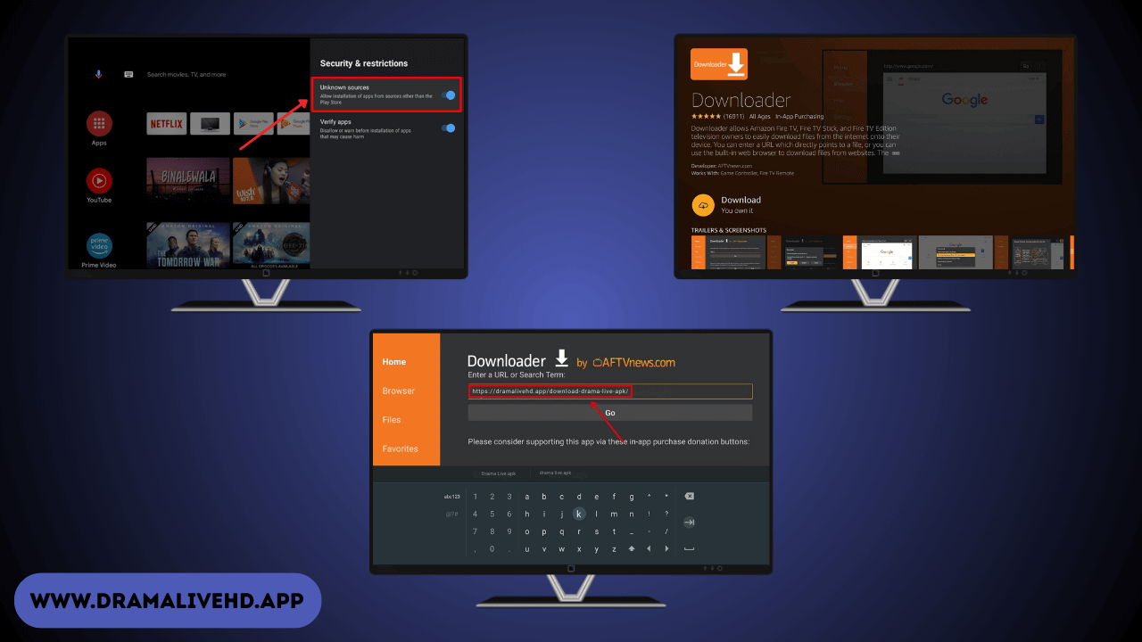 Install Drama Live on Android TV (1)