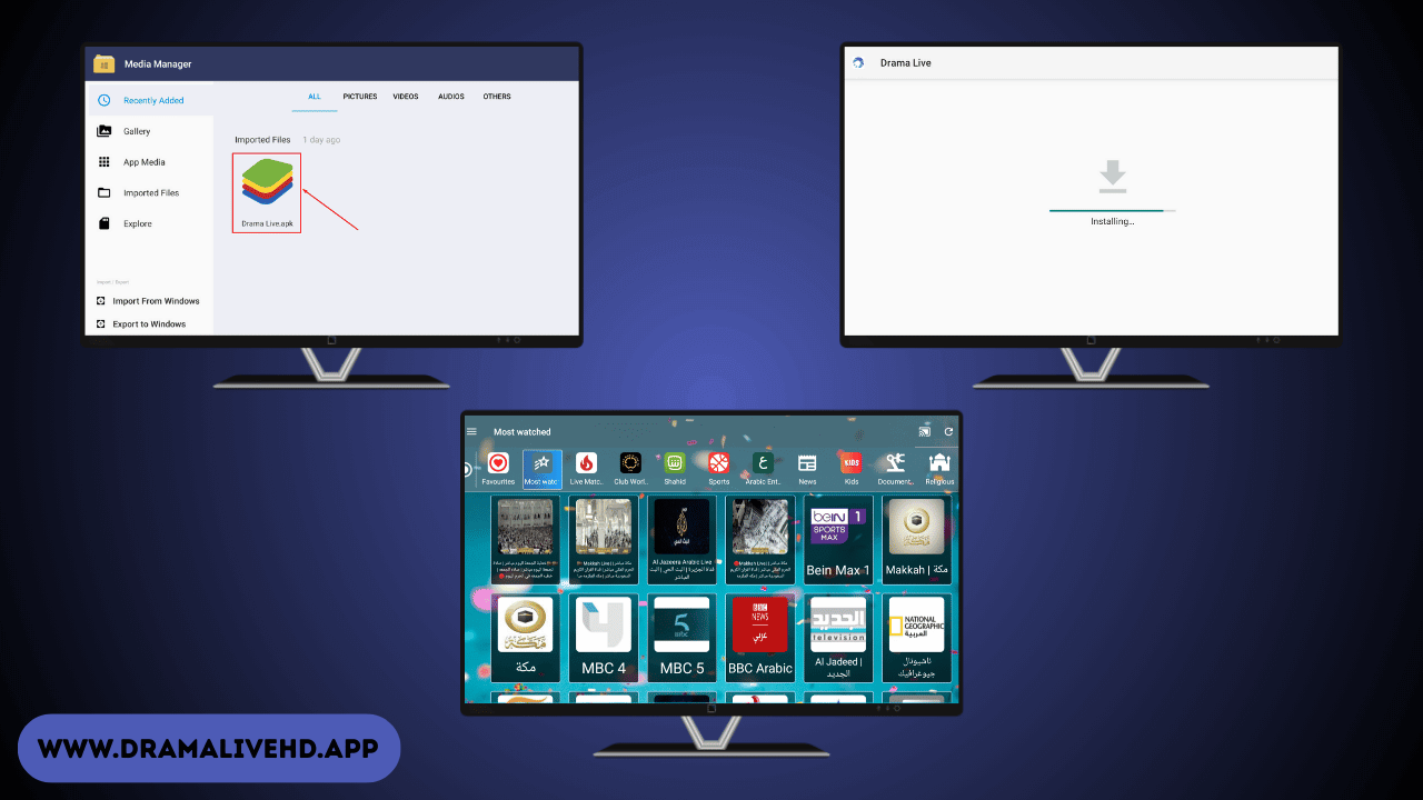 Install Drama Live on Android TV (2)