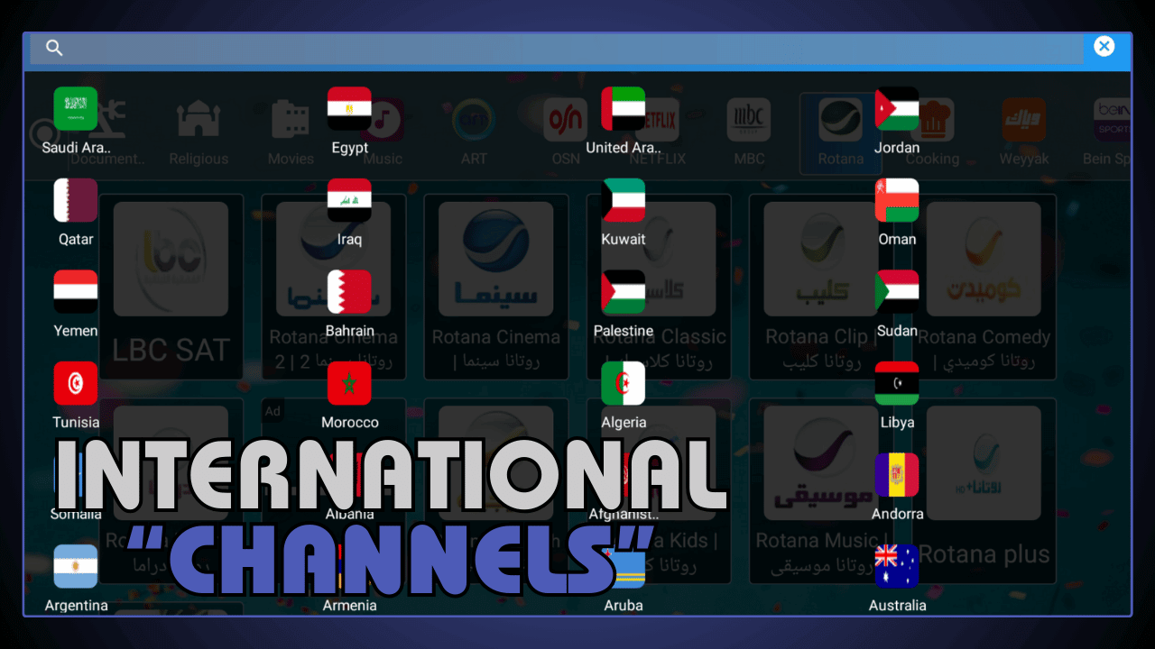 International Channels