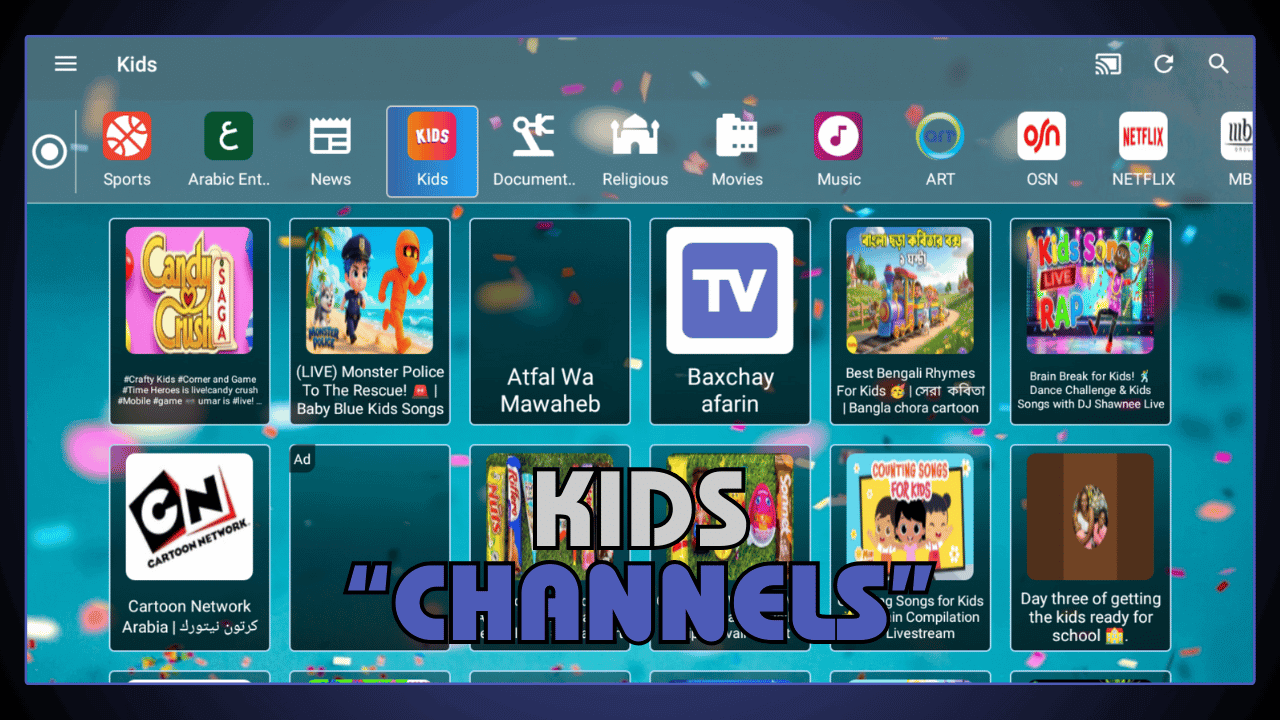 Kids Channels