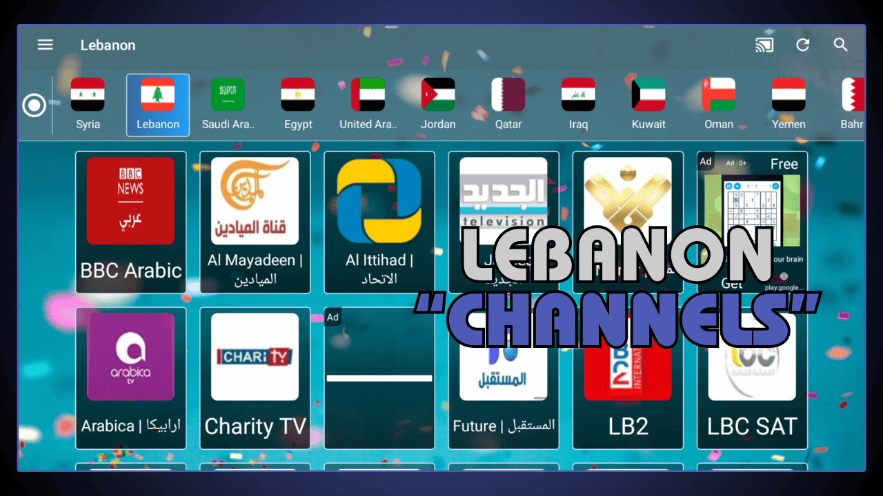 Lebanon Channels on Drama Live APK