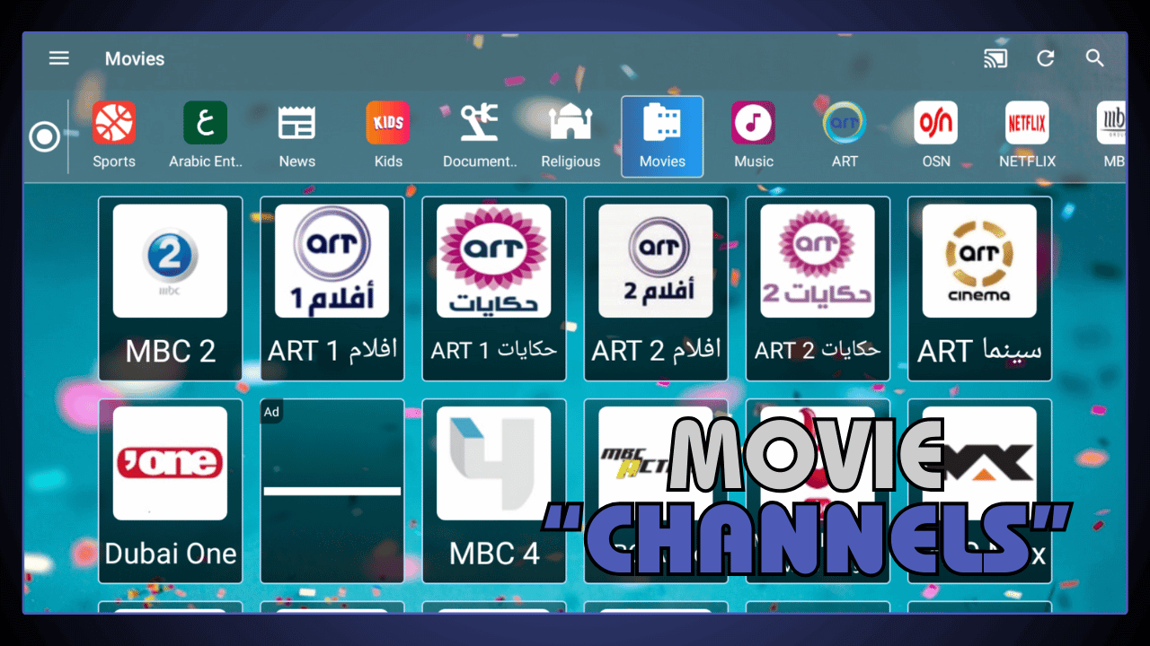 Movie Channels