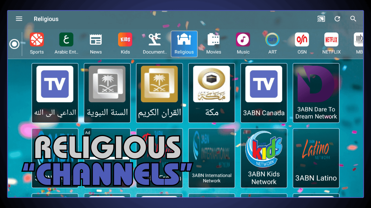 Religious Channels